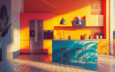 Kleuren in de keuken – hoe de juiste keuze van kleuren voor meubels en muren de sfeer en functionaliteit van de keuken beïnvloedt